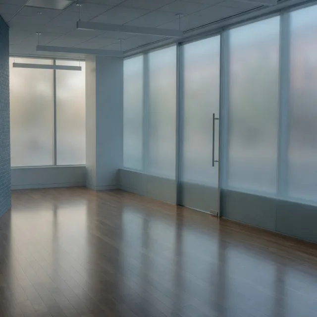 Professional suite corridor with a wall phone in Arlington