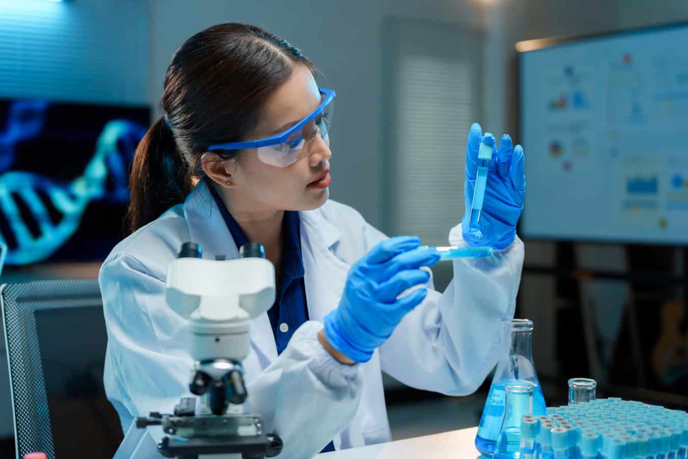 Biotech laboratory communications