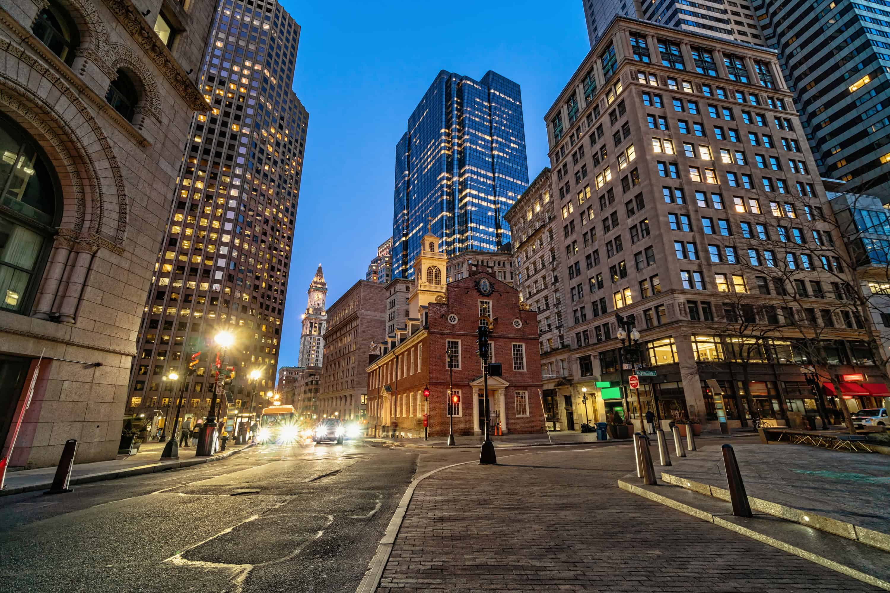 Boston technology skyline