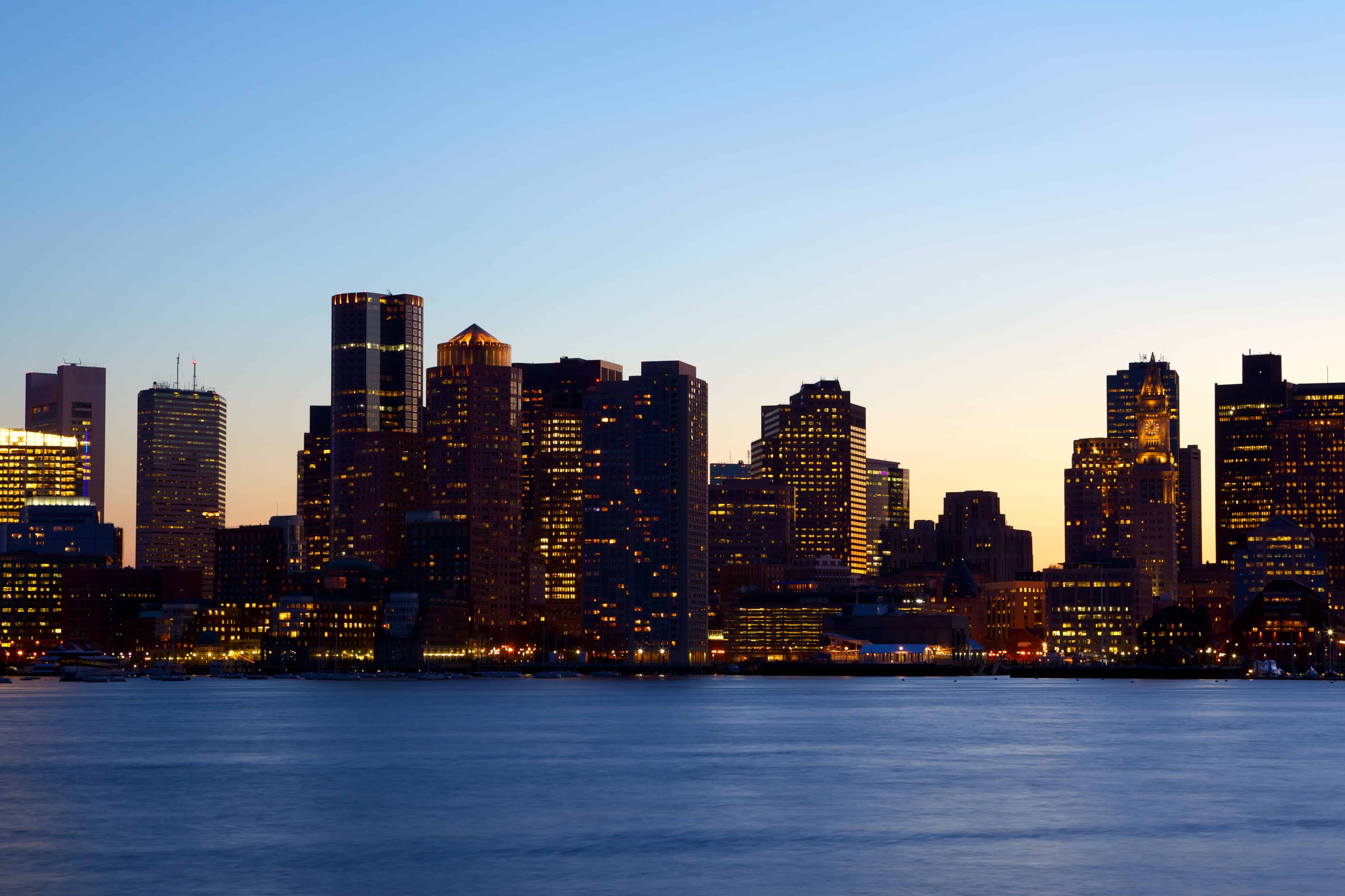 Boston skyline technology