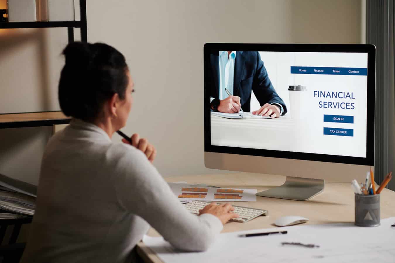 Financial services secure communications